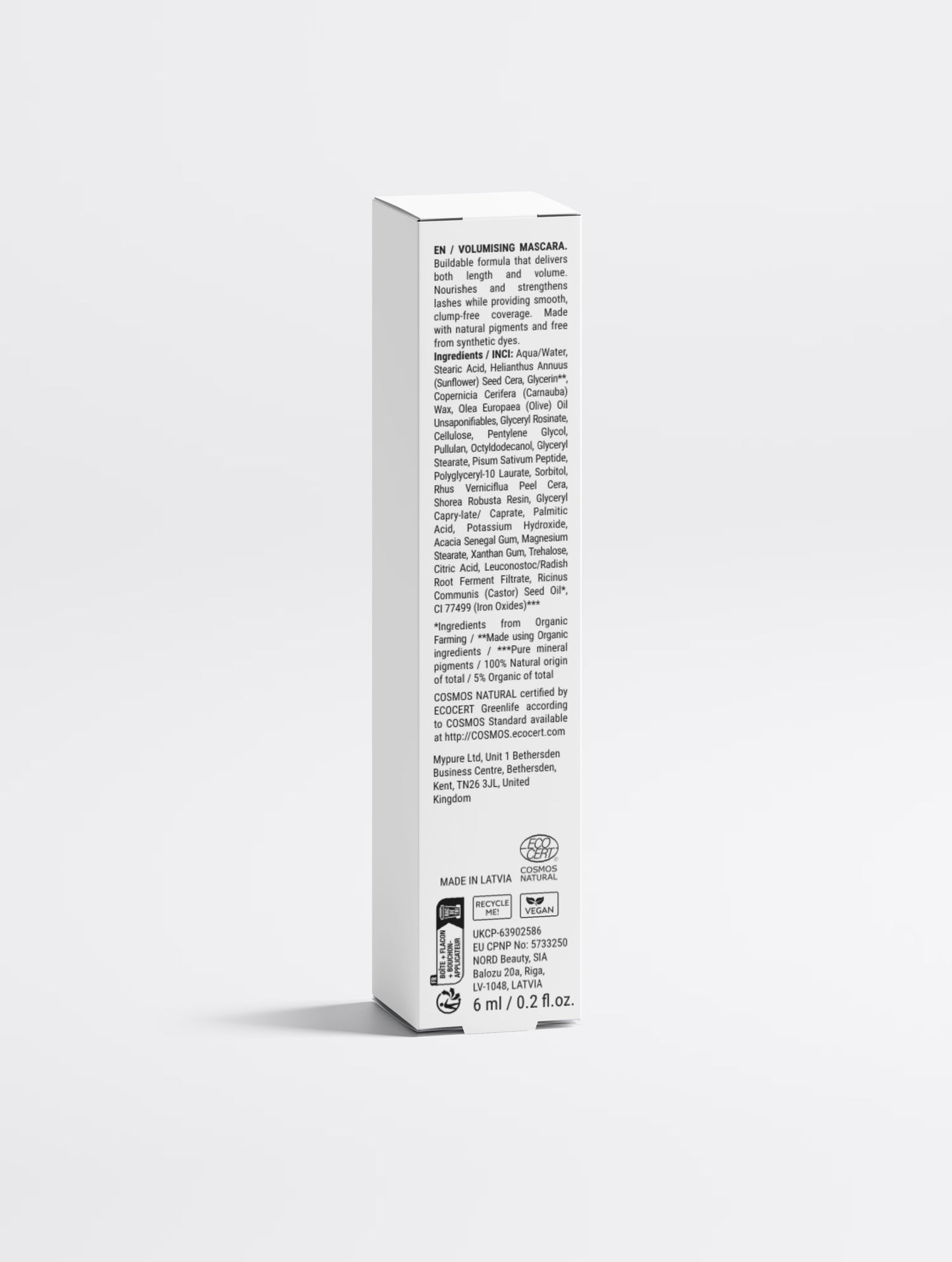 Lengthening & Volumising Mascara